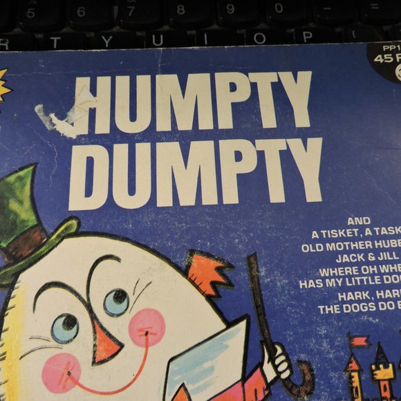 HUMPTY DUMPTY - PETER PAN RECORDS  45 rpm Children's songs BONUS DISCOUNT W/ 4 - Picture 10 of 10